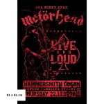 Αφίσα Motorhead Live and loud (91x61)