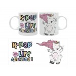 Κούπα K-Pop Made my Life Amazing - Unicorn (320ml Κεραμική)