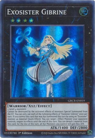 Exosister Vadis - GRCR-EN024 - Super Rare - 1ª Edición