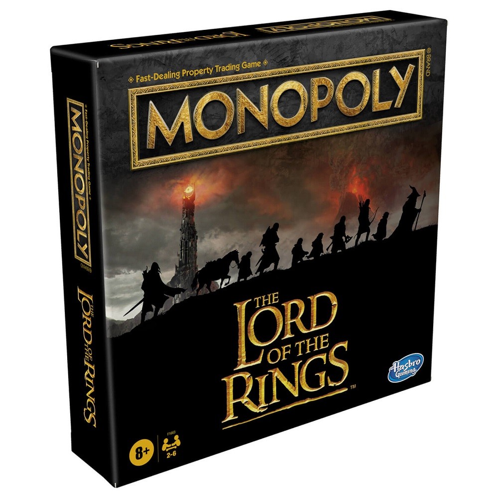 lord of the rings monopoly rules