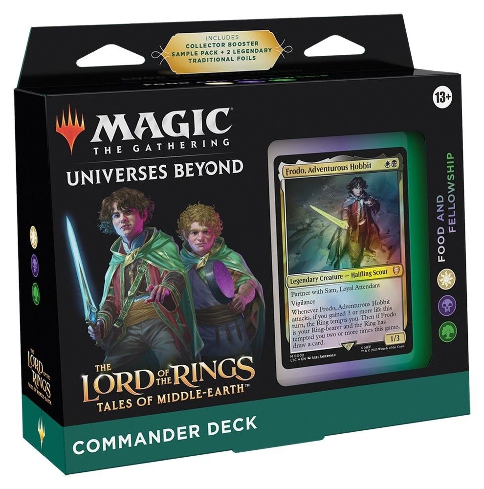 The Lord of the Rings Tales of MiddleEarth Commander Deck (Food and