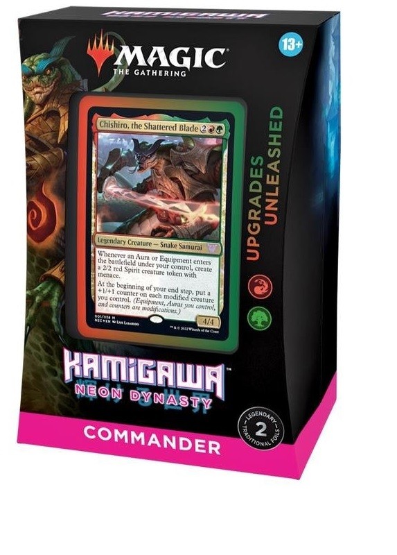 Commander Deck Kamigawa Neon Dynasty (Upgrades Unleashed)