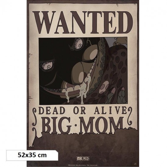 Αφίσα Wanted Big Mom (52x35)