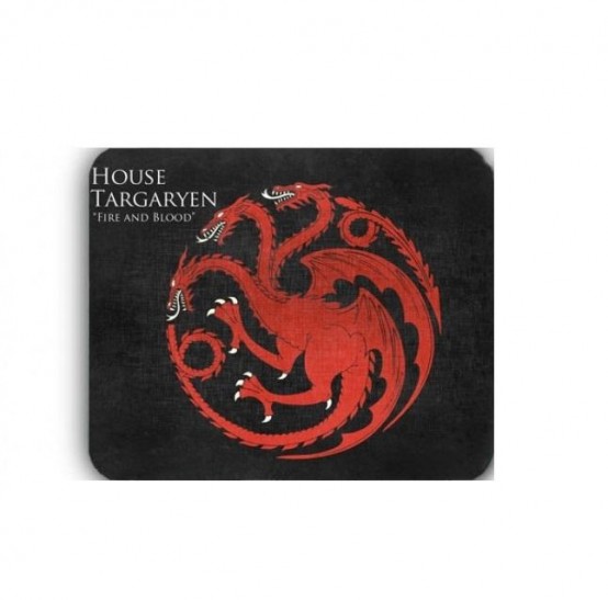 Mousepad House Targaryen - Fire and Blood