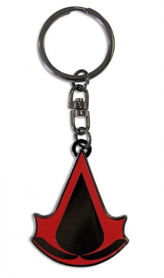 Μπρελόκ Assassins Creed Crest logo (κόκκινο)
