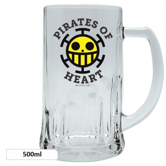 Ποτήρι Μπύρας Heart Pirates (500ml)