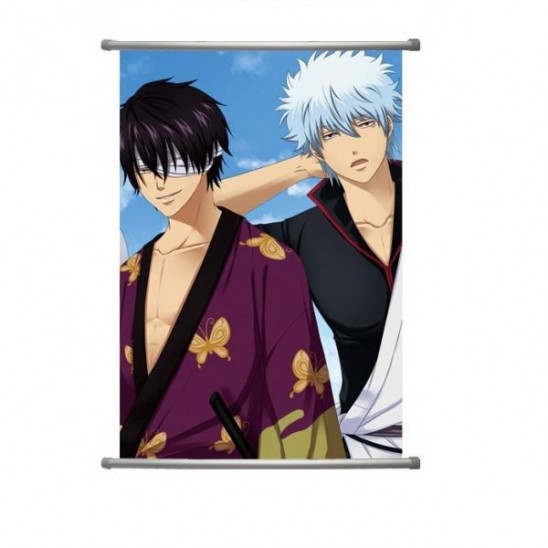 Wall Scroll Gintoki + Shinsuke (60x90)