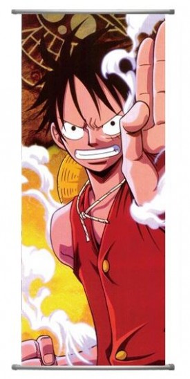 Wall Scroll Luffy (40x100)