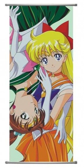 Wall Scroll Minako and Makoto (40x100)