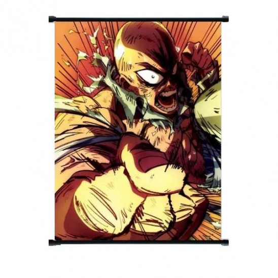 Wall Scroll Saitama Enraged (60x90)