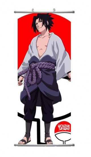 Wall Scroll Sasuke (40x100)