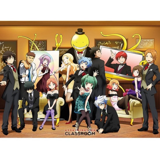 Αφίσα Assassination Classroom Group (52x38)