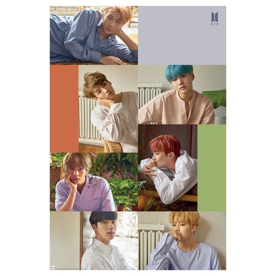 Αφίσα BTS Group Collage (91x61)