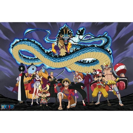 Αφίσα Straw Hat Crew vs. Kaido (91x61)