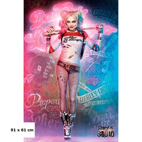 Αφίσα Suicide Squad Harley Quinn (91x61)