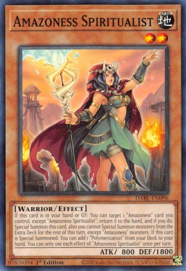 Amazoness Spiritualist (DABL-EN096) - 1st Edition