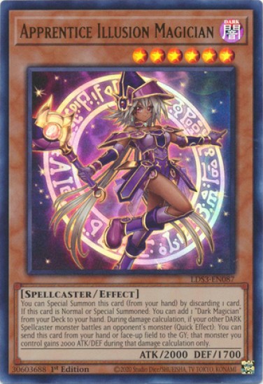 Apprentice Illusion Magician (LDS3-EN087) - 1st Edition