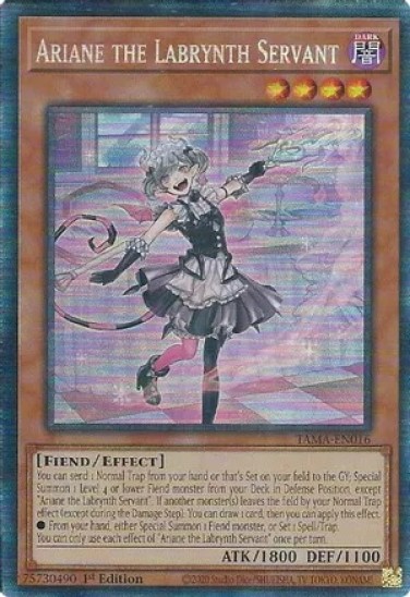 Ariane the Labrynth Servant (TAMA-EN016) - 1st Edition