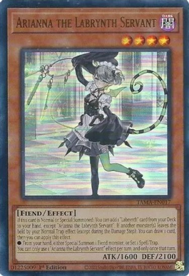 Arianna the Labrynth Servant (TAMA-EN017) - 1st Edition