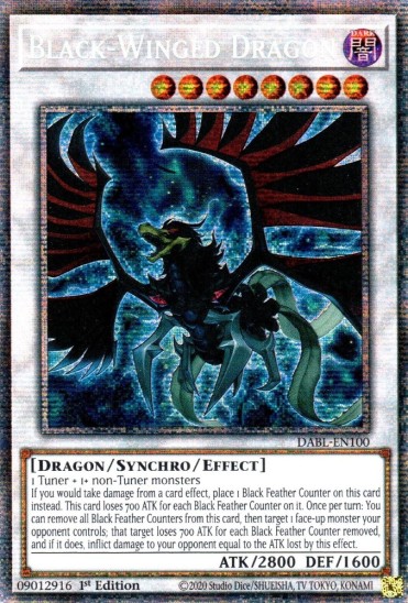 Black-Winged Dragon (DABL-EN100) - 1st Edition