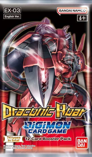 Booster Pack Digimon Draconic Roar (EX-03)