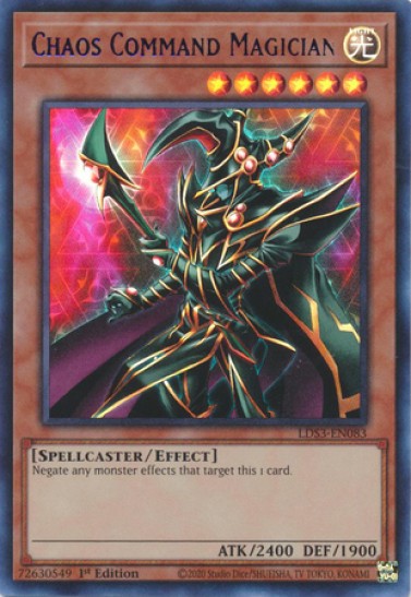 Chaos Command Magician (LDS3-EN083) - 1st Edition