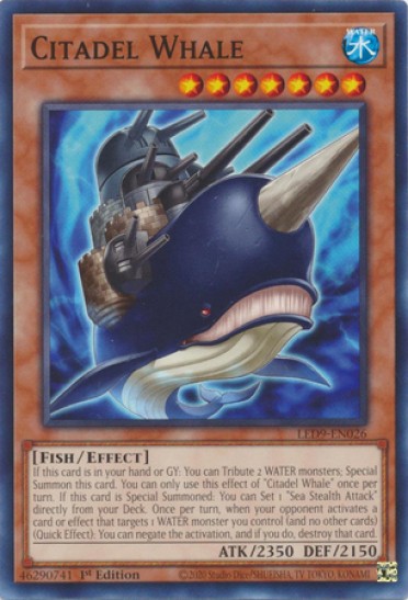 Citadel Whale (LED9-EN026) - 1st Edition