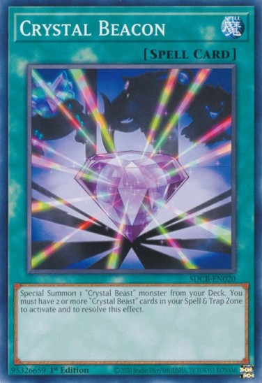 Crystal Beacon (SDCB-EN020) - 1st Edition