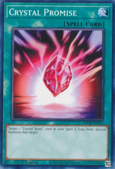 Crystal Promise (SDCB-EN023) - 1st Edition