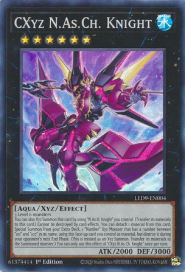 CXyz N.As.Ch. Knight (LED9-EN004) - 1st Edition