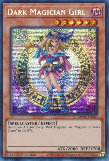 Dark Magician Girl (MP22-EN268) - 1st Edition