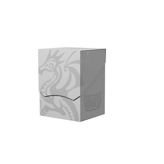 Deck Box Vertical Ashen White (Dragon Shield)
