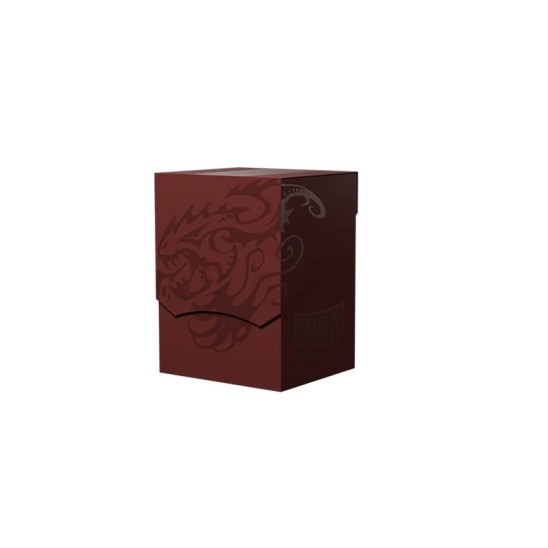 Deck Box Vertical Blood Red (Dragon Shield)