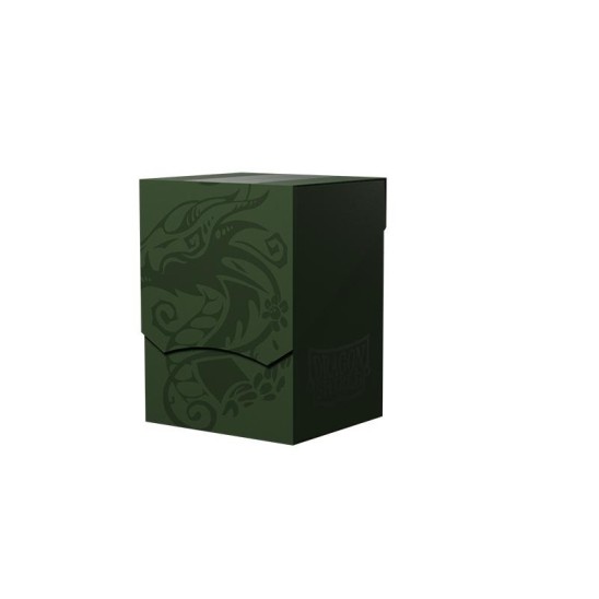 Deck Box Vertical Forest Green (Dragon Shield)