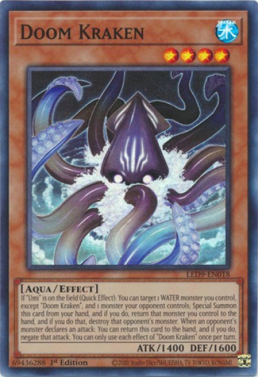 Doom Kraken (LED9-EN018) - 1st Edition