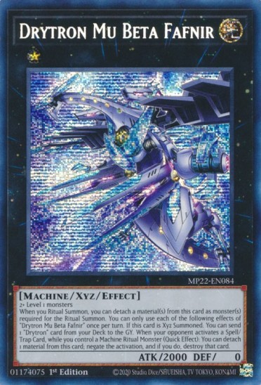 Drytron Mu Beta Fafnir (MP22-EN084) - 1st Edition