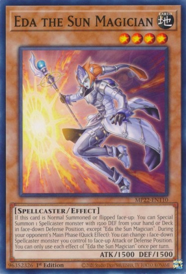 Eda the Sun Magician (MP22-EN110) - 1st Edition