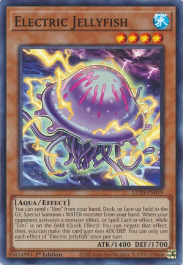 Electric Jellyfish (LED9-EN019) - 1st Edition