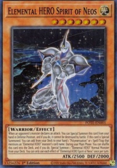 Elemental HERO Spirit of Neos (POTE-EN001) - 1st Edition