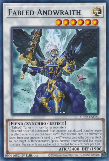 Fabled Andwraith (MP22-EN024) - 1st Edition
