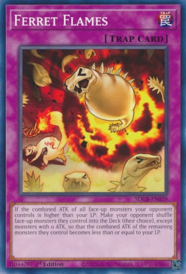 Ferret Flames (SDCB-EN039) - 1st Edition