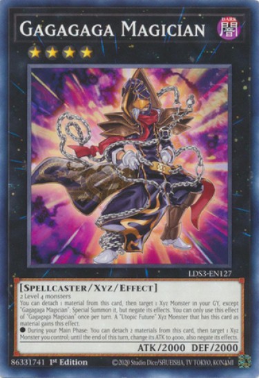 Gagagaga Magician (LDS3-EN127) - 1st Edition