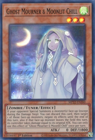 Ghost Mourner & Moonlit Chill (MP22-EN260) - 1st Edition