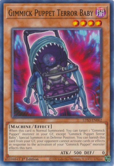 Gimmick Puppet Terror Baby (LDS3-EN062) - 1st Edition