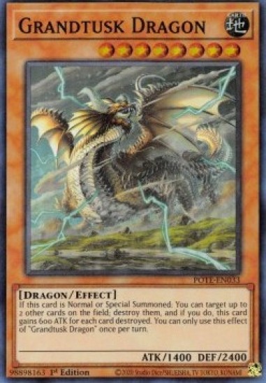 Grandtusk Dragon (POTE-EN033) - 1st Edition