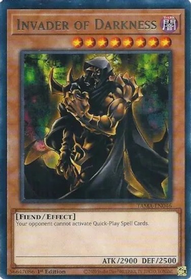 Invader of Darkness (TAMA-EN046) - 1st Edition