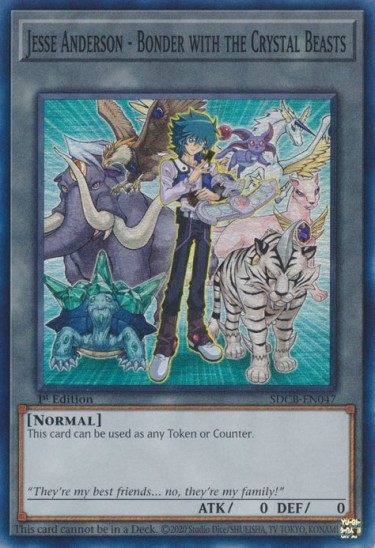 Jesse Anderson - Bonder with the Crystal Beasts (SDCB-EN047) - 1st Edition