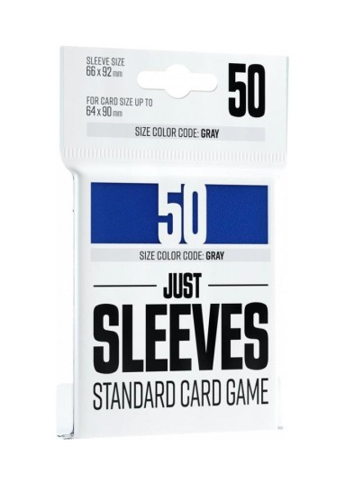 Just Sleeves - Standard Size Blue (50 Sleeves)