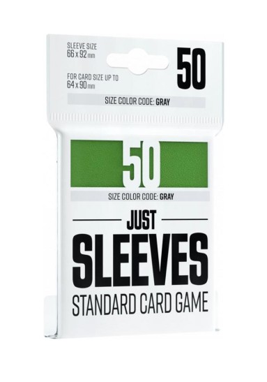 Just Sleeves - Standard Size Green (50 Sleeves)