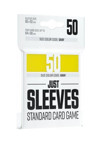 Just Sleeves - Standard Size Yellow (50 Sleeves)
